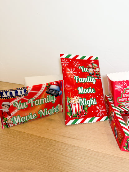 Elf on the Shelf Family Movie Box