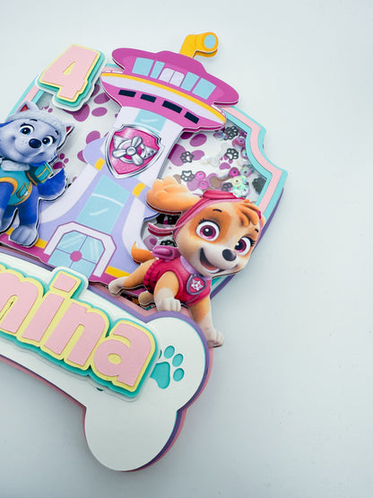 Sky & Everest Cake Topper