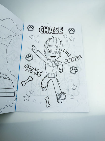 Paw Patrol Personalized Colouring Books