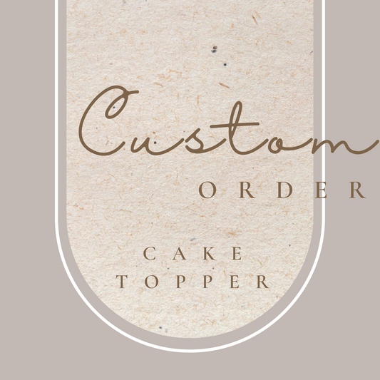 Custom Cake Topper