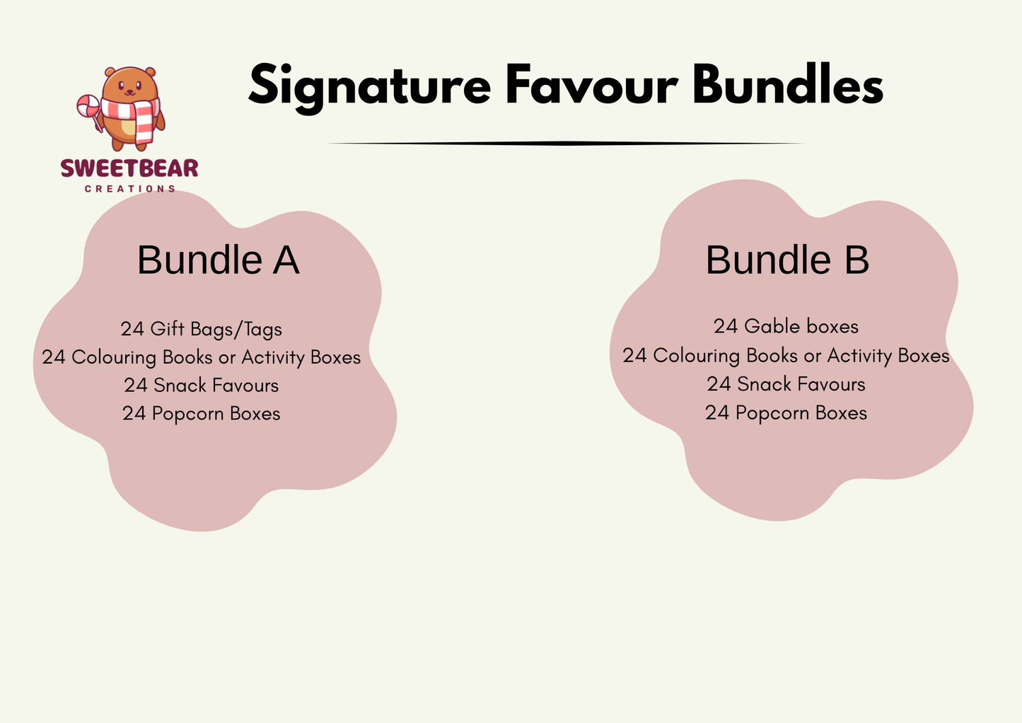 Signature Favour Bundles