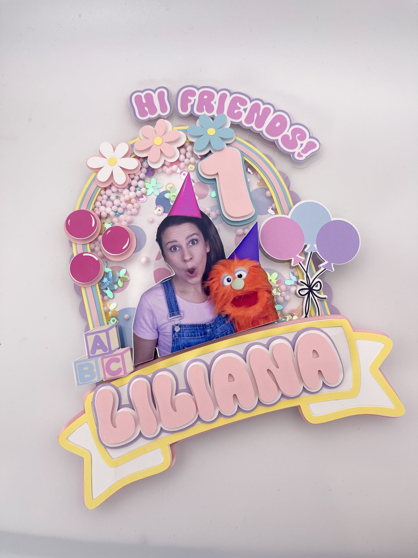 Ms Rachel Cake Toppers