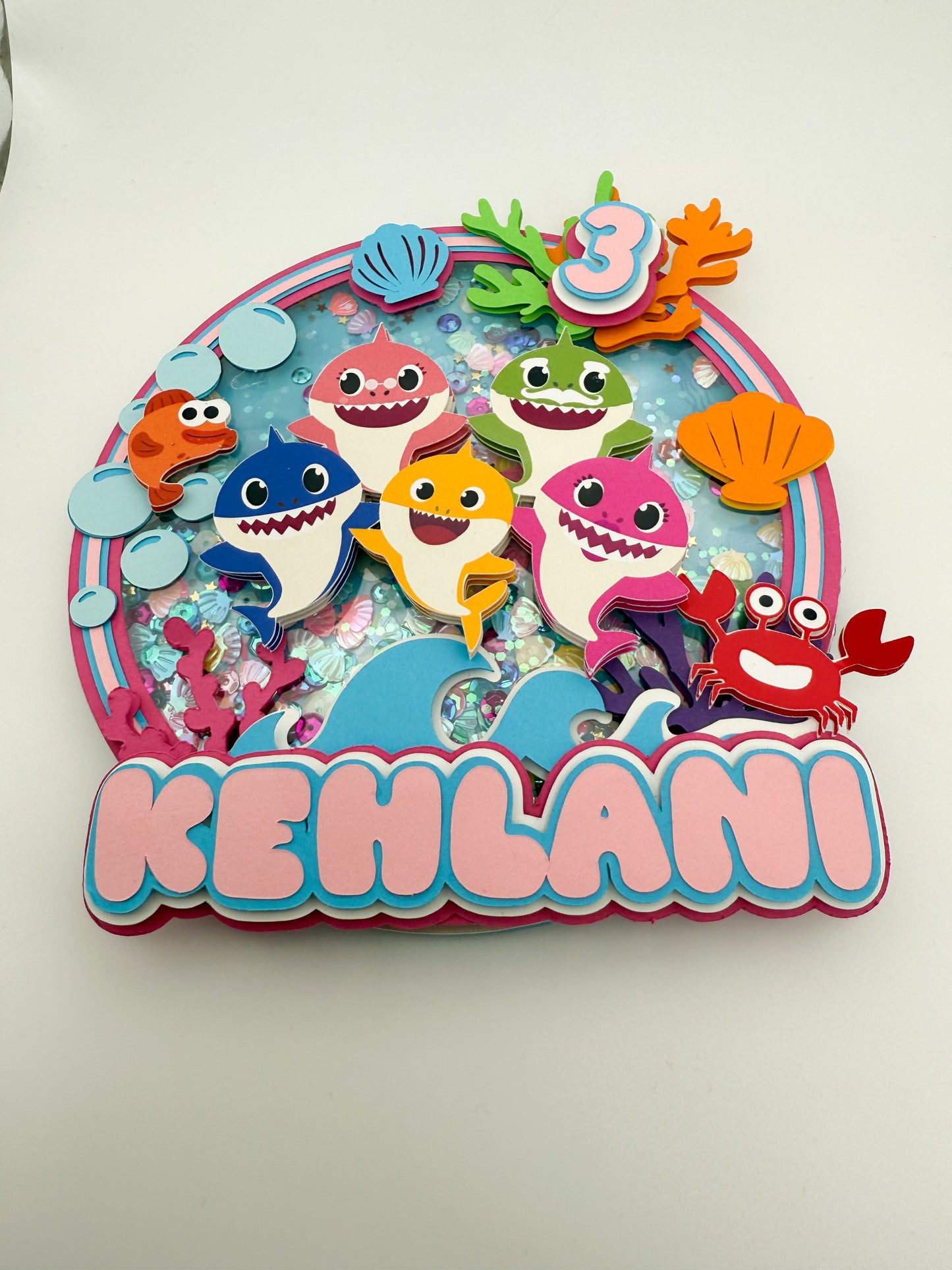 Baby Shark Cake Toppers