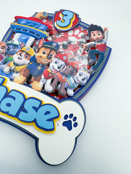 Paw Patrol Cake Topper