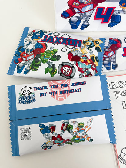 Party Favours - Snacks & Labels