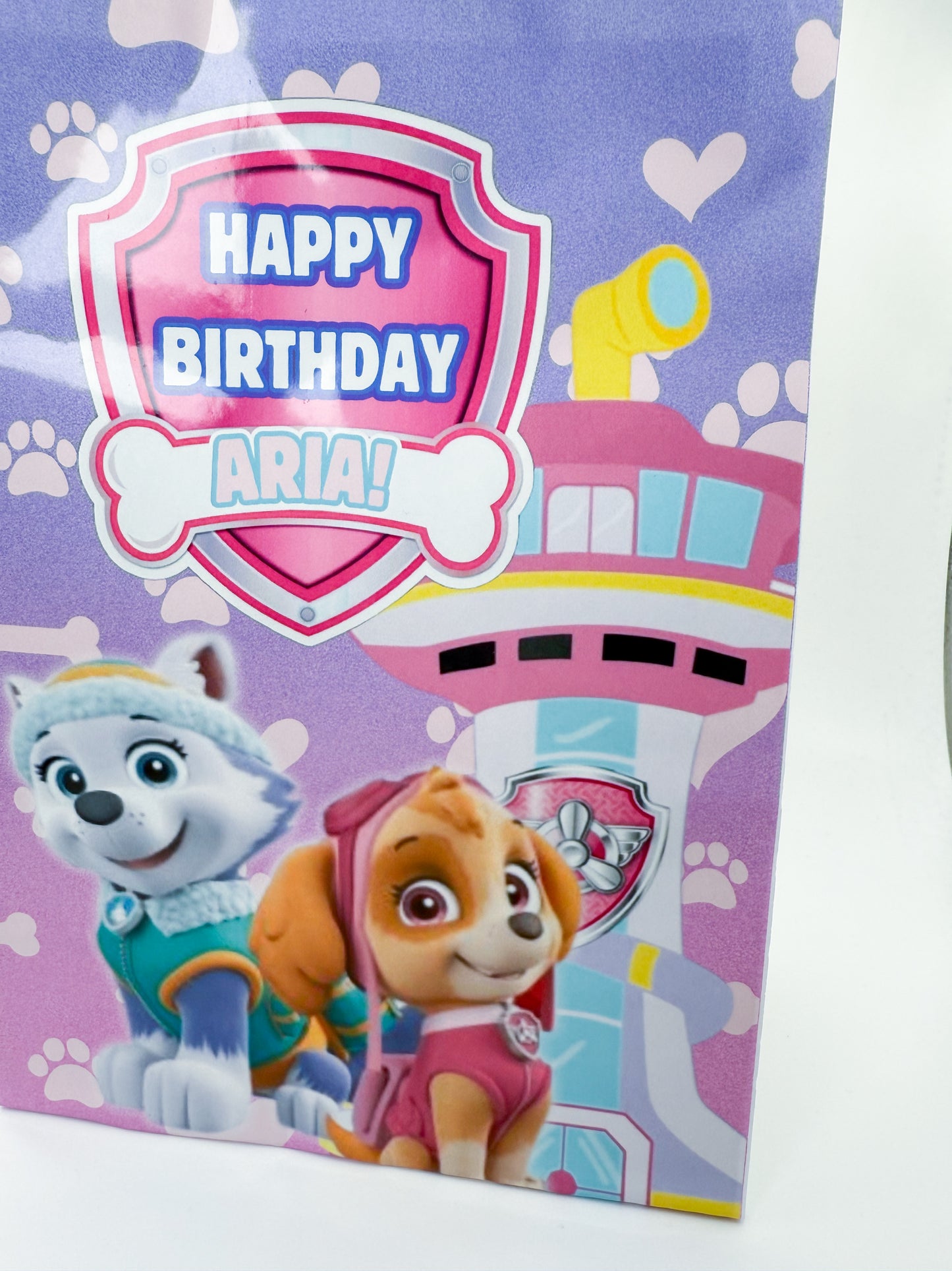 Paw Patrol Personalized Gift Bags