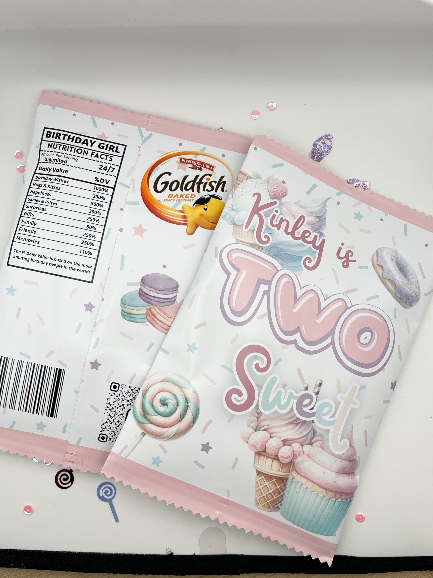 Party Favours - Snacks & Labels