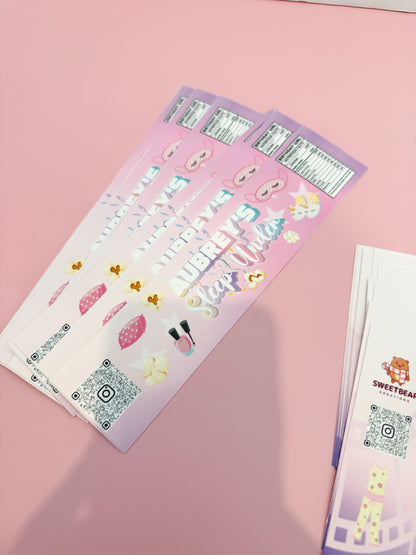 Party Favours - Snacks & Labels