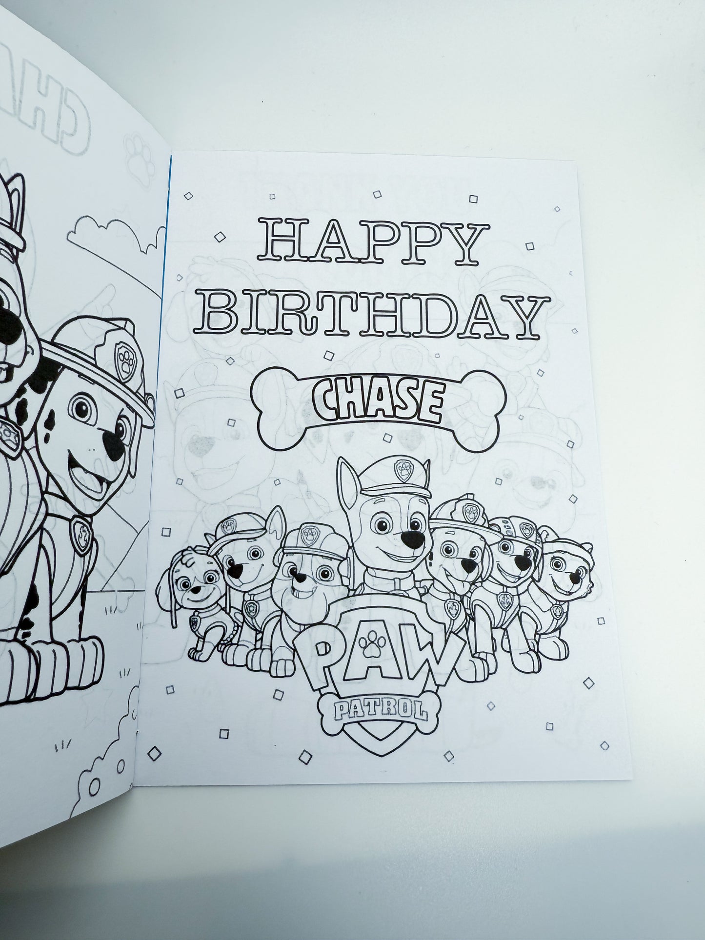 Paw Patrol Personalized Colouring Books