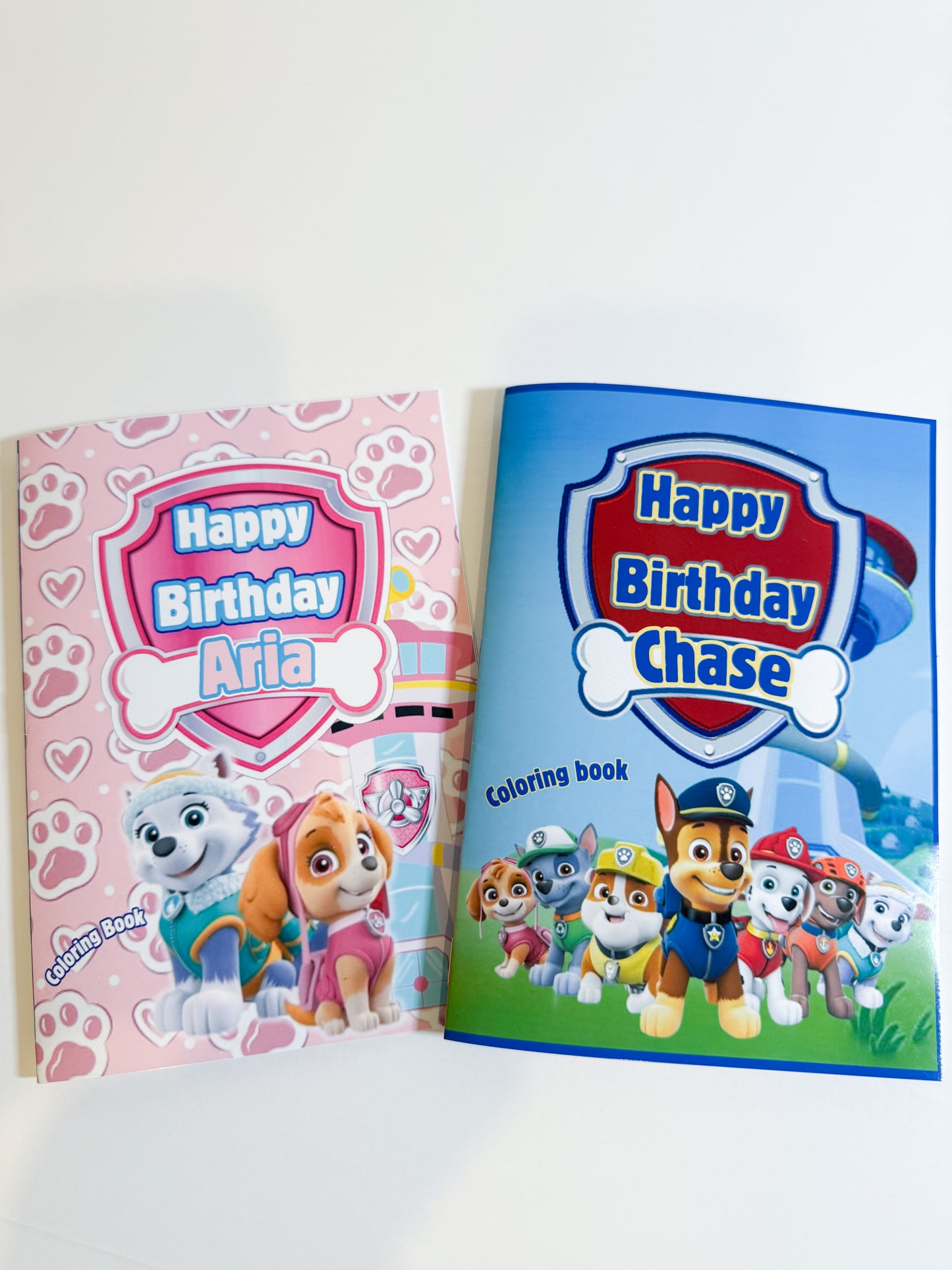 Paw Patrol Personalized Colouring Books