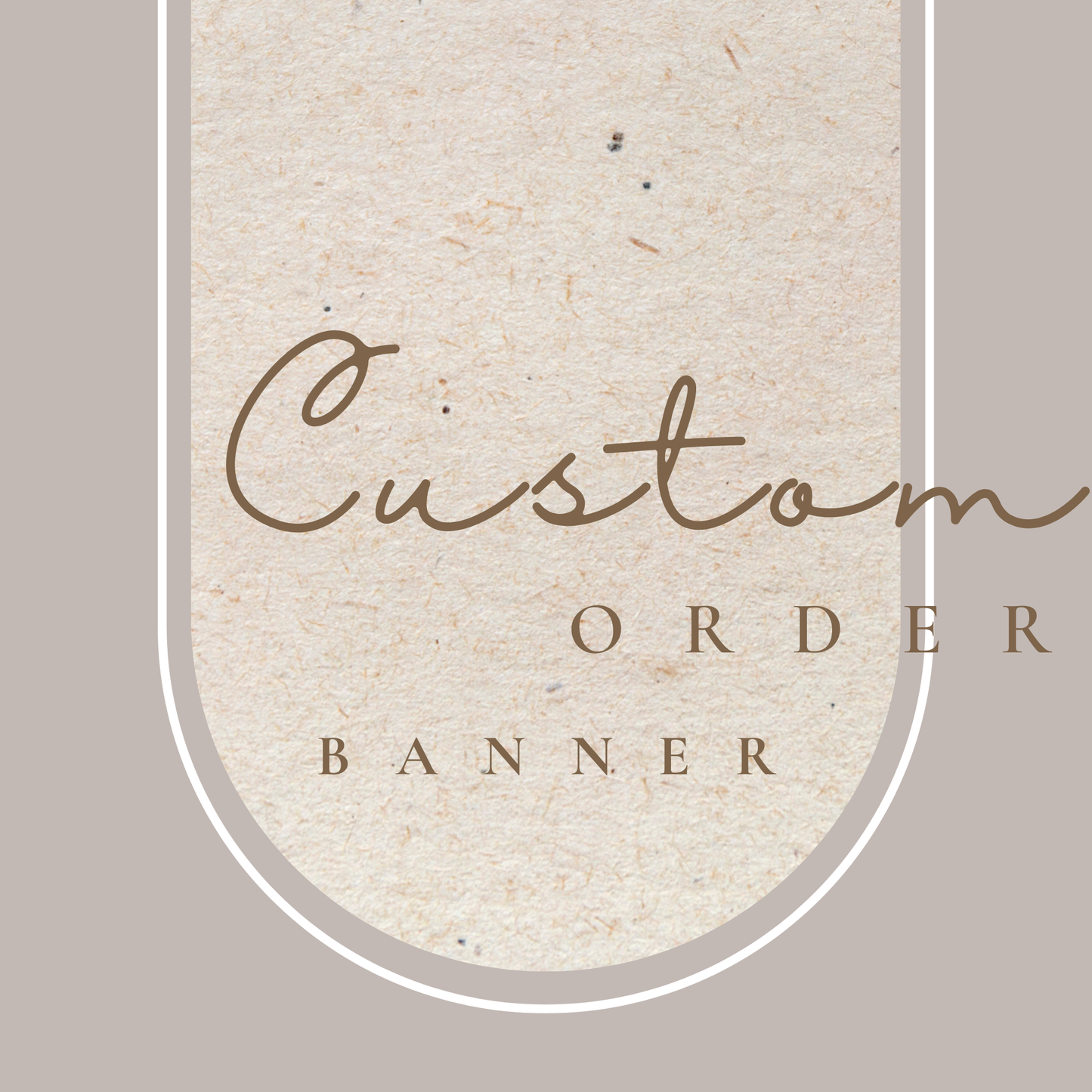 Custom Name Banner
